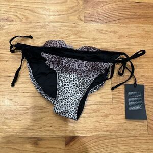 Chaser medium leopard bikini bottom Tie Sides